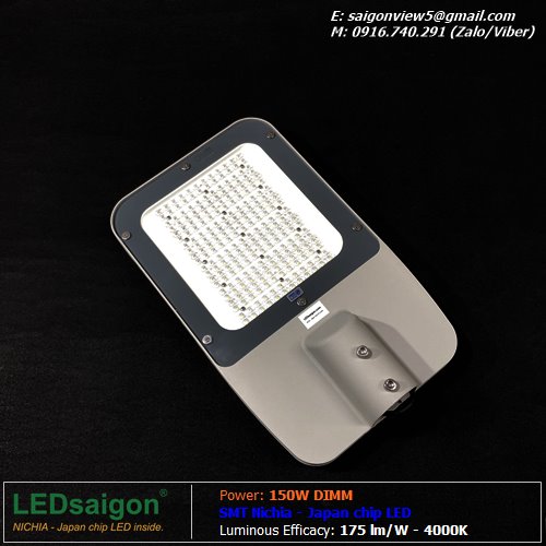 Đèn đường LED 150W Dimming 5 cấp công suất